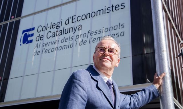 Anton Gasol, degà del Col·legi d'Economistes de Catalunya | Àngel Bravo