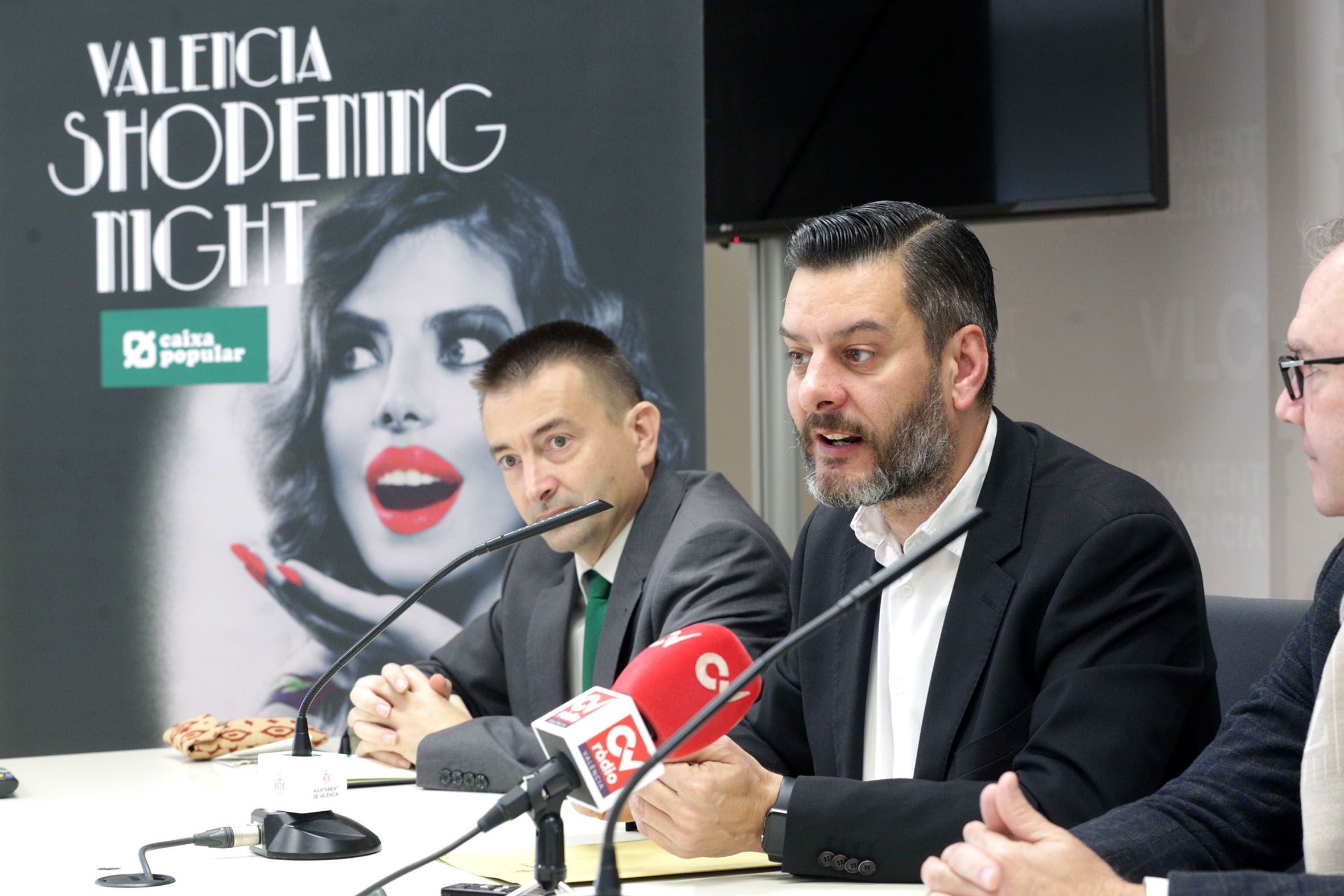 Roda de premsa de la Shopening night de València | Cedida Roda de premsa de la Shopening night de València | Cedida