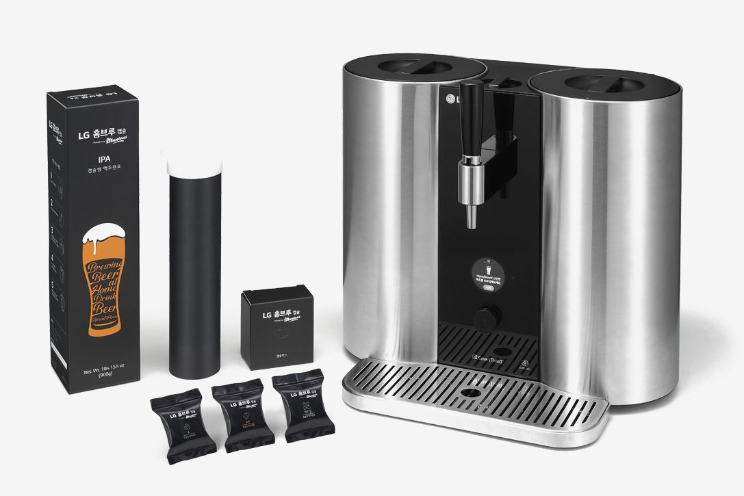 El LG Homebrew és la màqué para hacer cerveza al més puro estilo Nespresso El LG Homebrew és la màqué para hacer cerveza al més puro estilo Nespresso