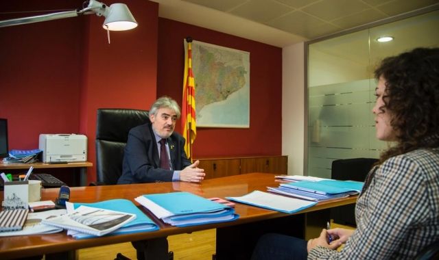 El director del CIRE, Juan José Torres, explica la importància de l'empresa privada a les presons