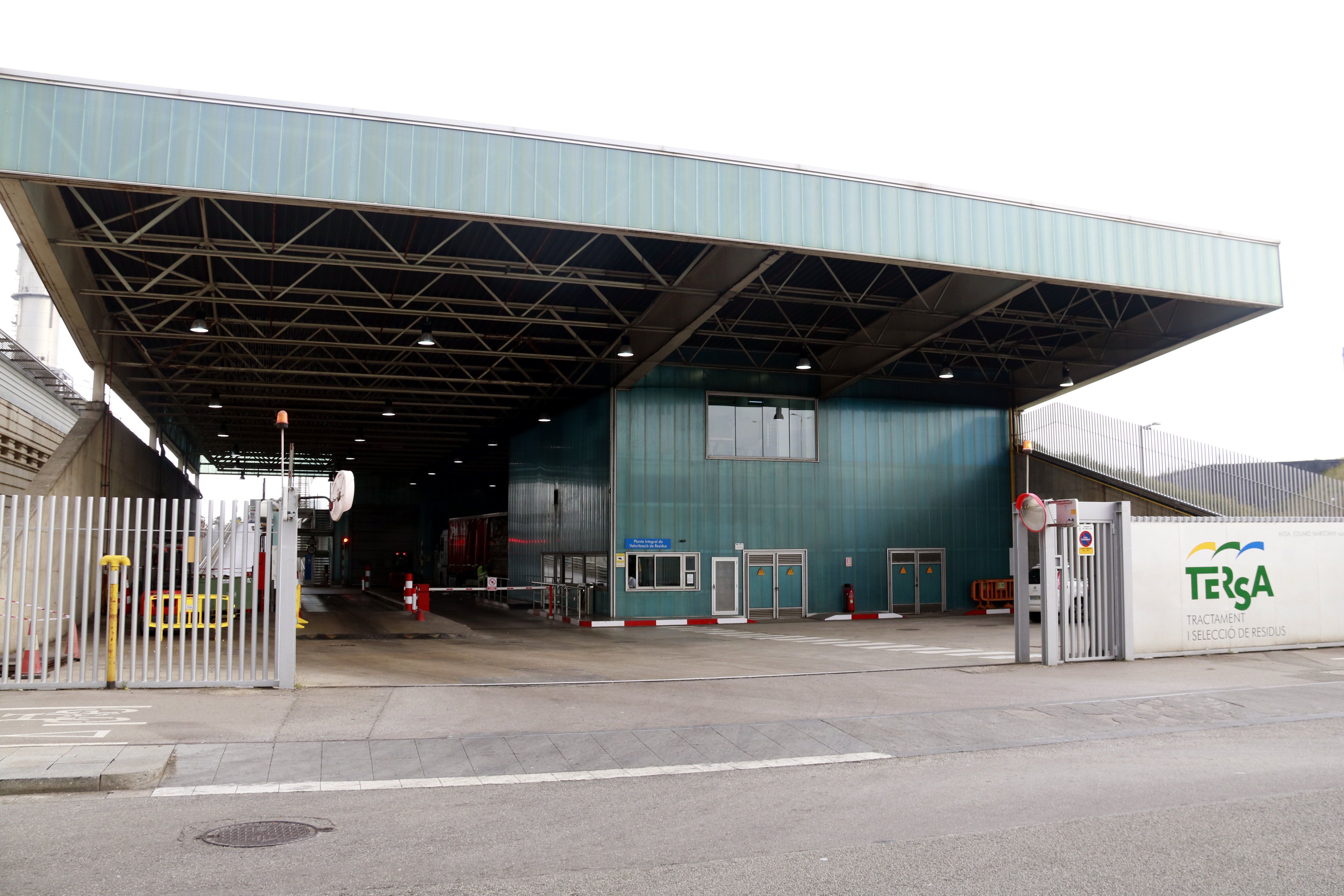 Entrada de la planta gestionada per Tersa | ACN Entrada de la planta gestionada per Tersa | ACN