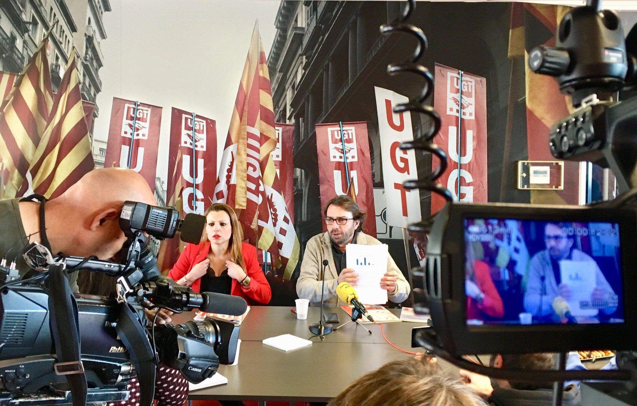 El secretari general d'UGT a Catalunya, Camil Ros | UGT