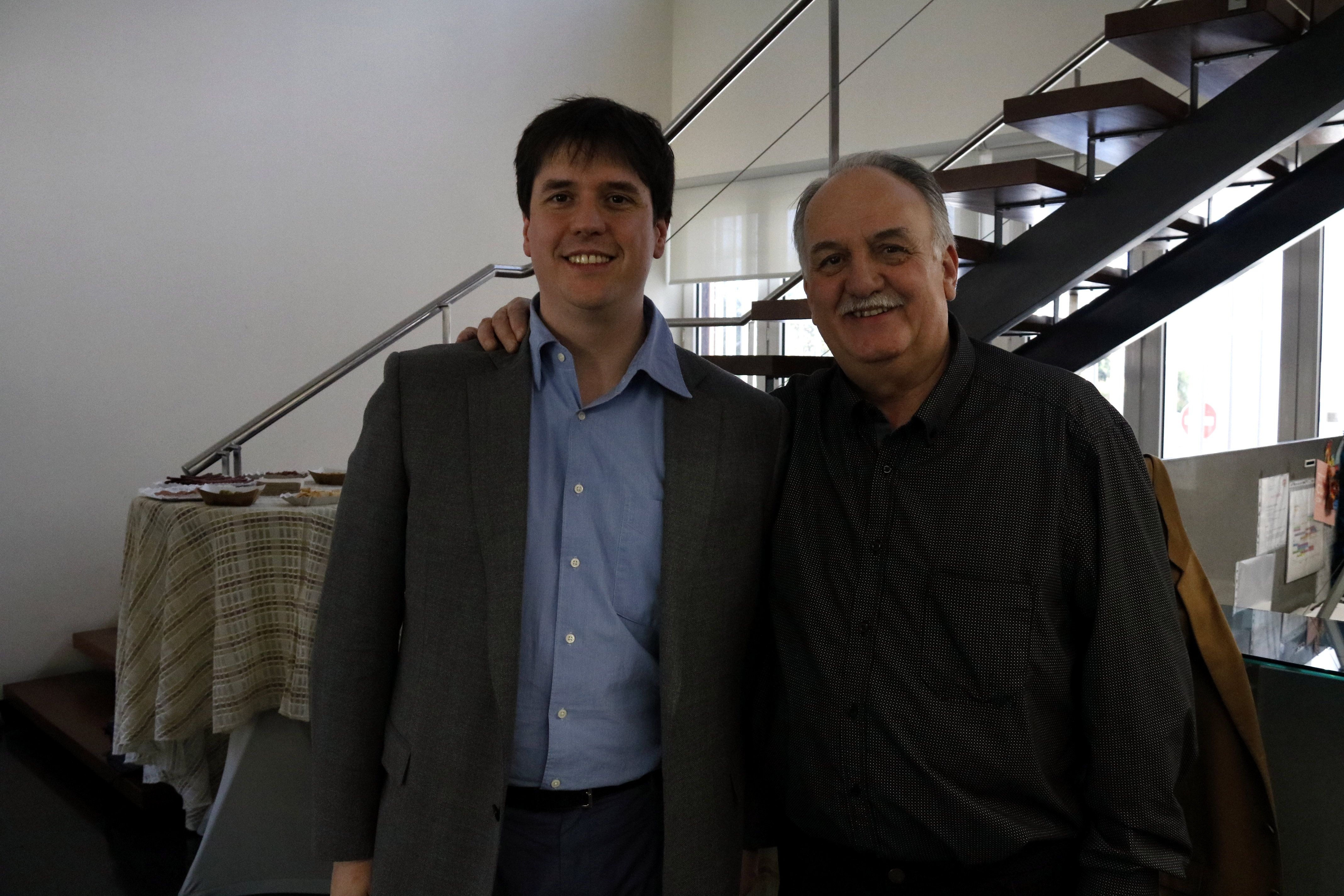 Esteve Espuña i Xavier Espuña | ACN Esteve Espuña i Xavier Espuña | ACN