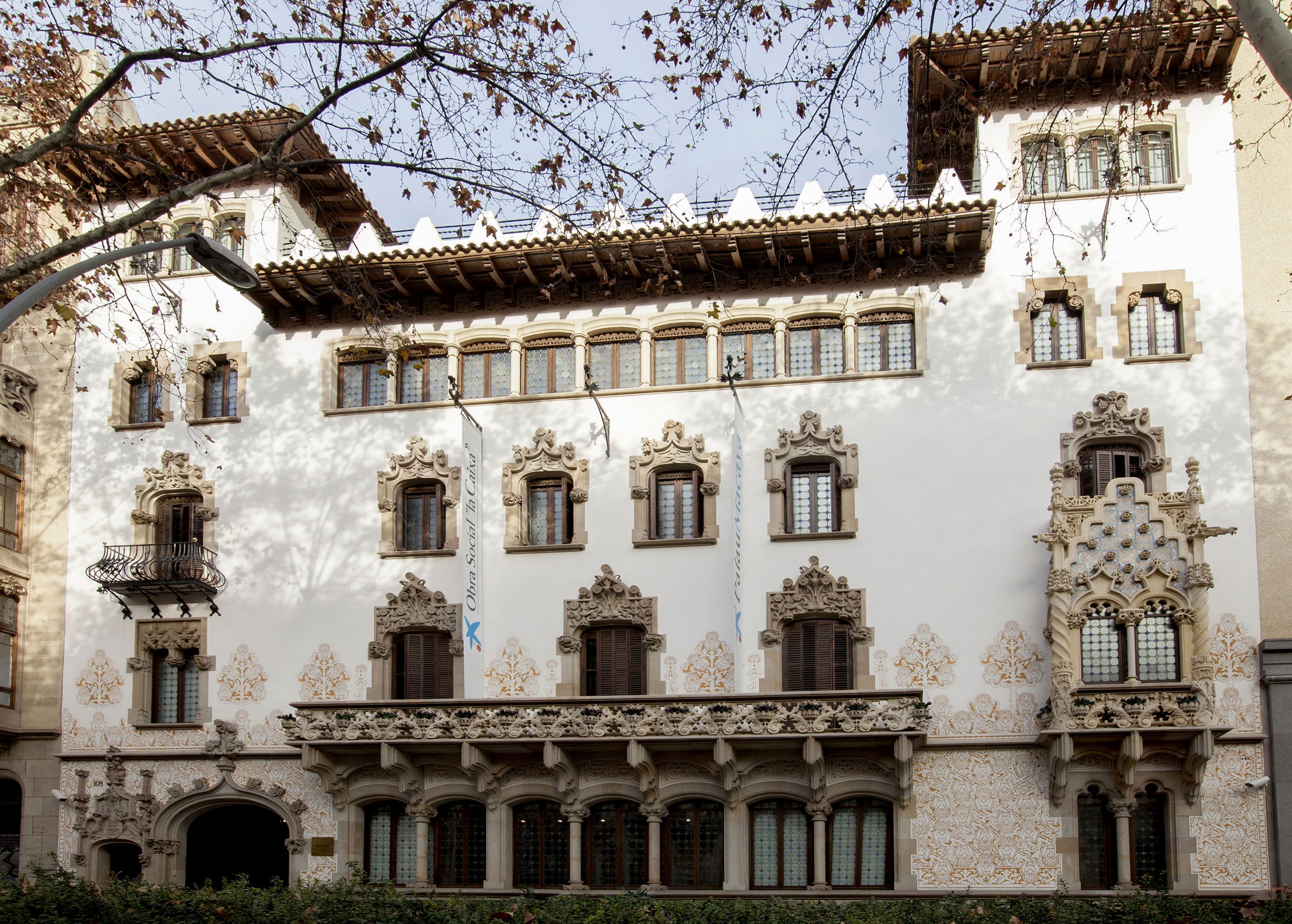 El Palau Macaya es troba al Passeig Sant Joan de Barcelona.| Cedida El Palau Macaya es troba al Passeig Sant Joan de Barcelona.| Cedida