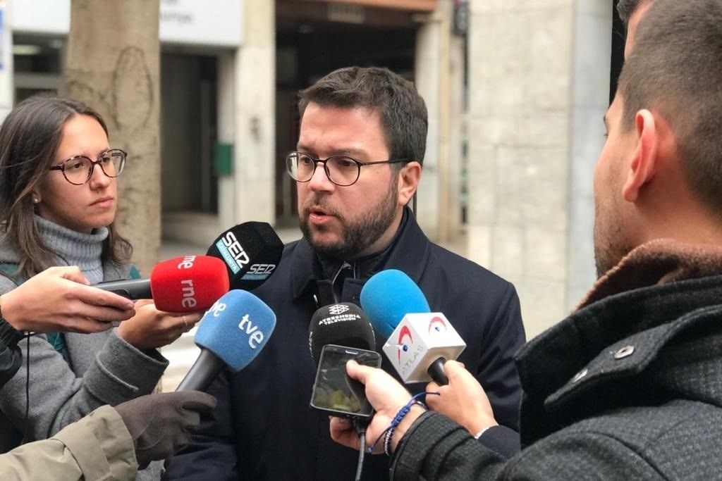 El vicepresident del Govern, Pere Aragonès