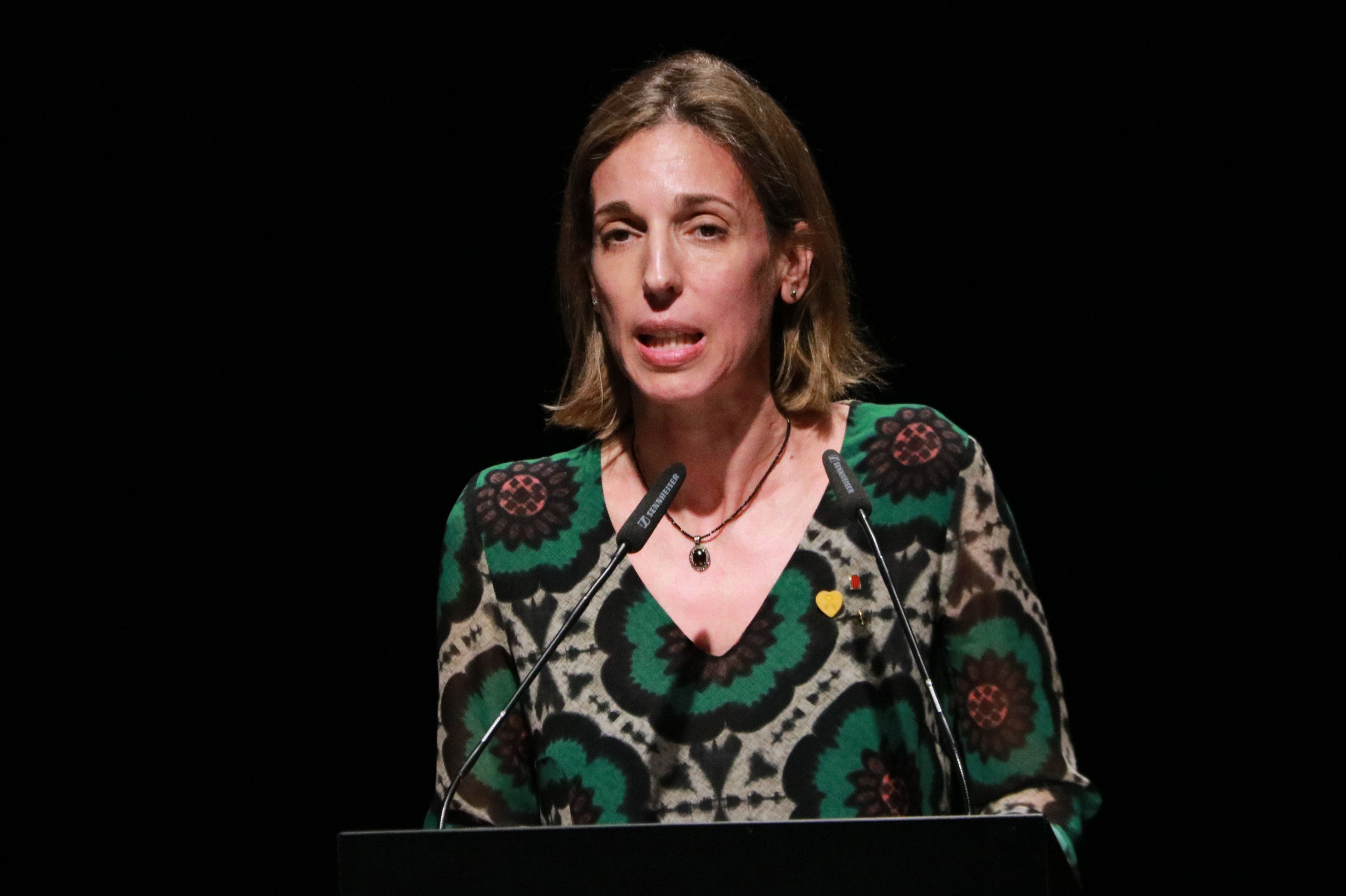 La consellera d’Empresa, Àngels Chacón, en el discurs inaugural de la Setmana del Comerç La consellera d’Empresa, Àngels Chacón, en el discurs inaugural de la Setmana del Comerç