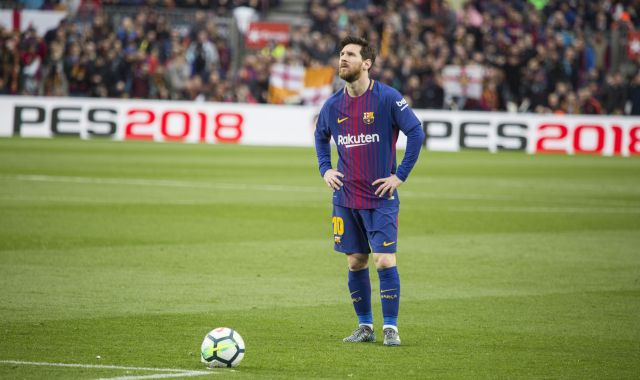 Leo Messi durant un partit contra l'Atlético | Àngel Bravo