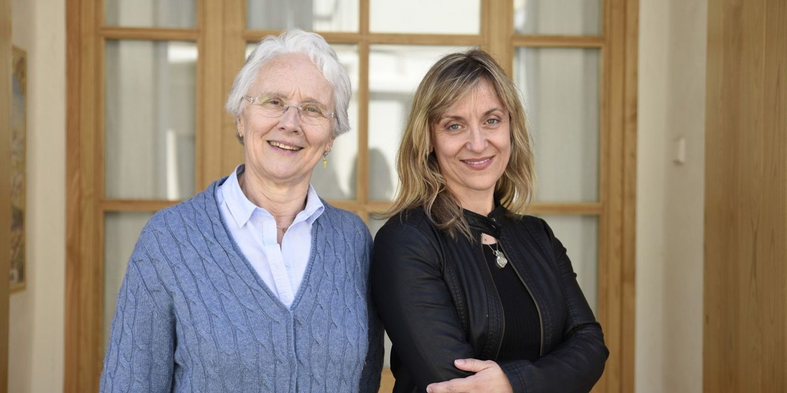 Sun Rius i Natàlia Cugueró, de la candidatura 'Cambres  eina de país' FOTO  Bernat Millet