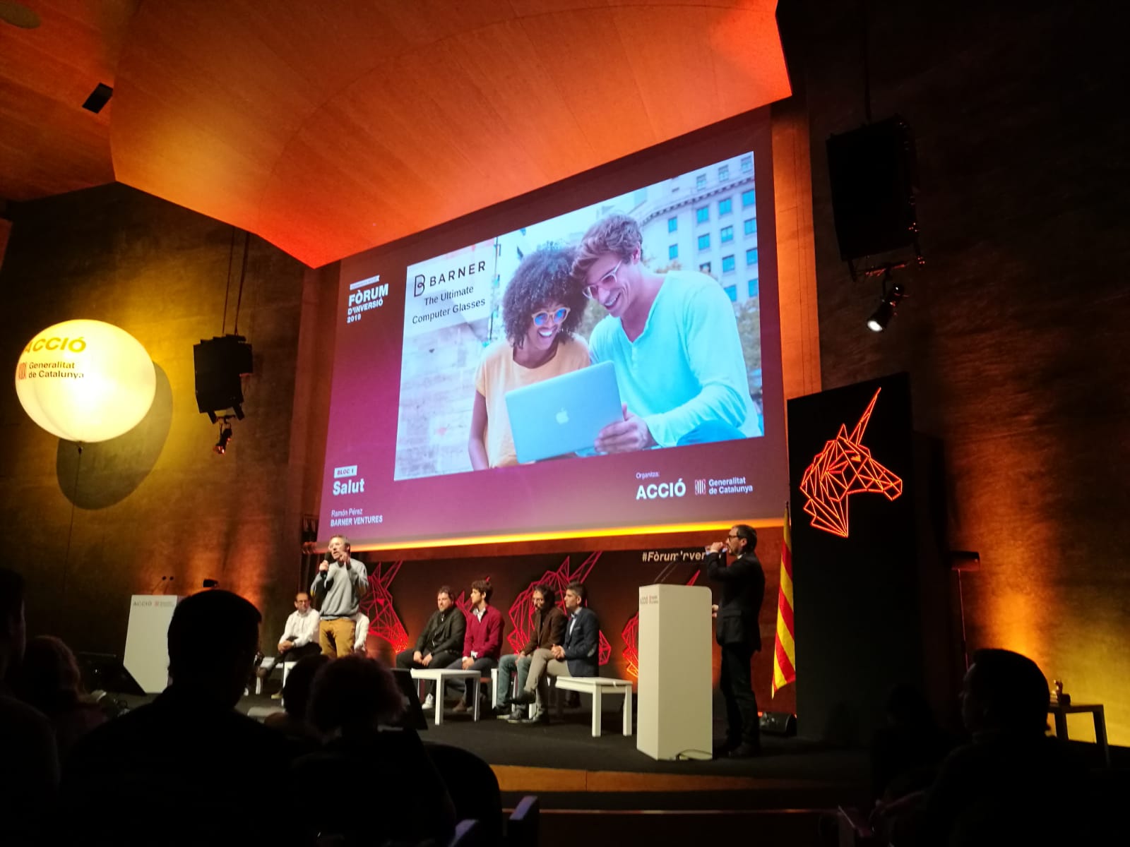 Las startups presentando sus proyectos | Cedida
