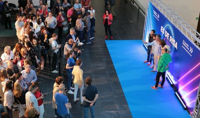 Palau de les Arts de València s'omple de gent per veure l'espectacle 'Es de risa'