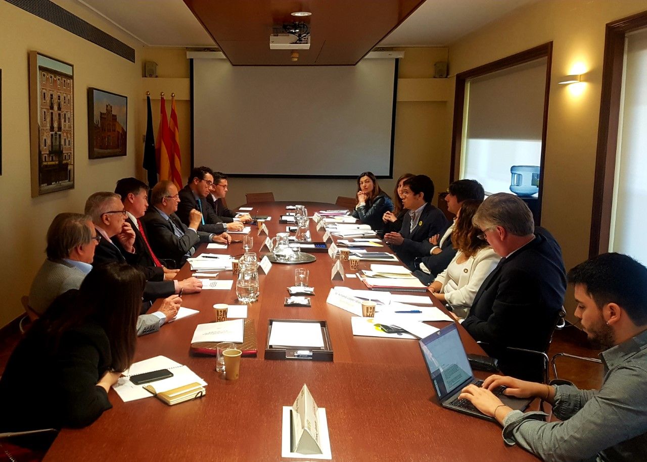 Candidats a les elecions europees parlen amb empresaris sobre present i futur de la Unió Candidats a les elecions europees parlen amb empresaris sobre present i futur de la Unió