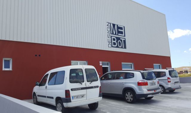 La nau industrial de Mebot, a Maó (Menorca)