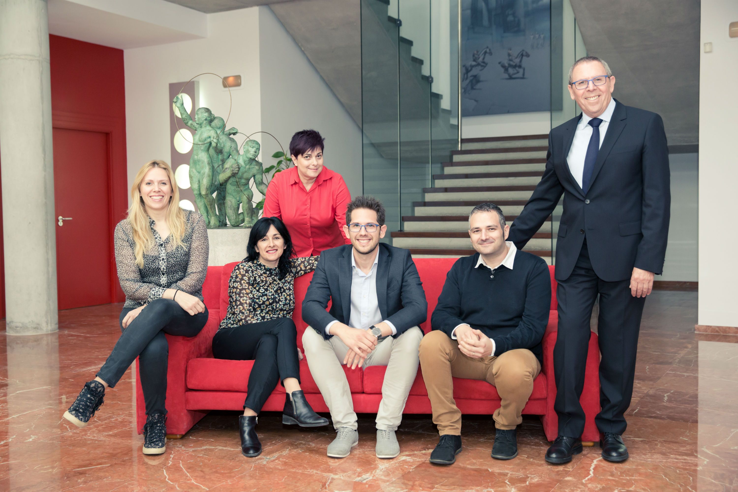 La família Server de la empresa Rosler | Cedida La família Server de la empresa Rosler | Cedida