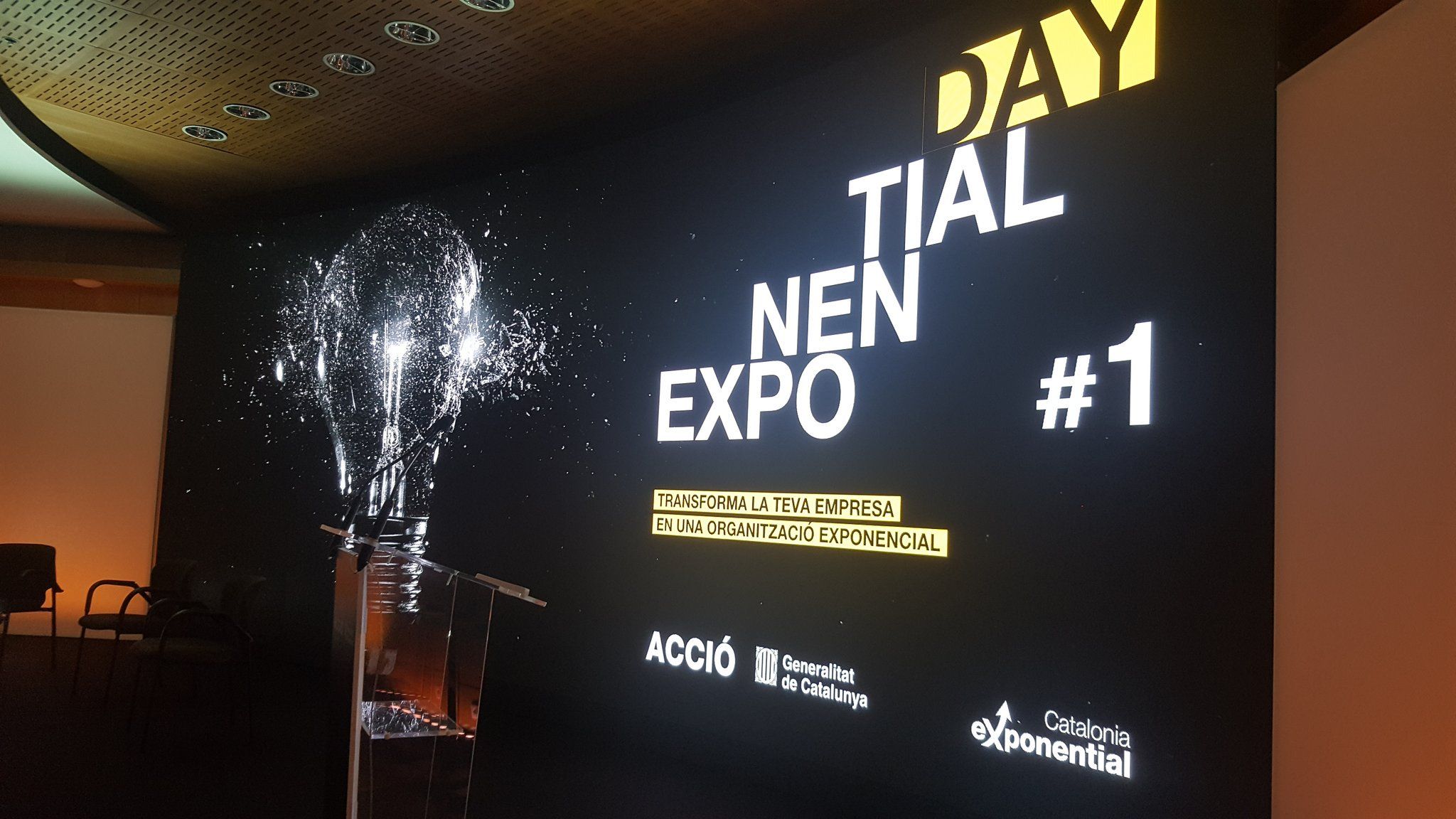 Tret de sortida a l'Exponential Day | Acció Tret de sortida a l'Exponential Day | Acció