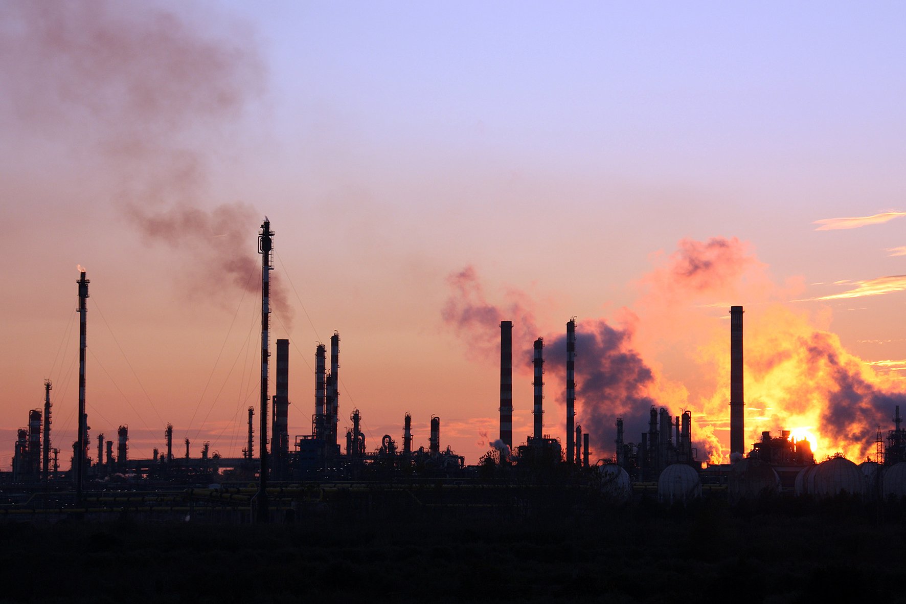 Chimeneas a la química de Tarragona