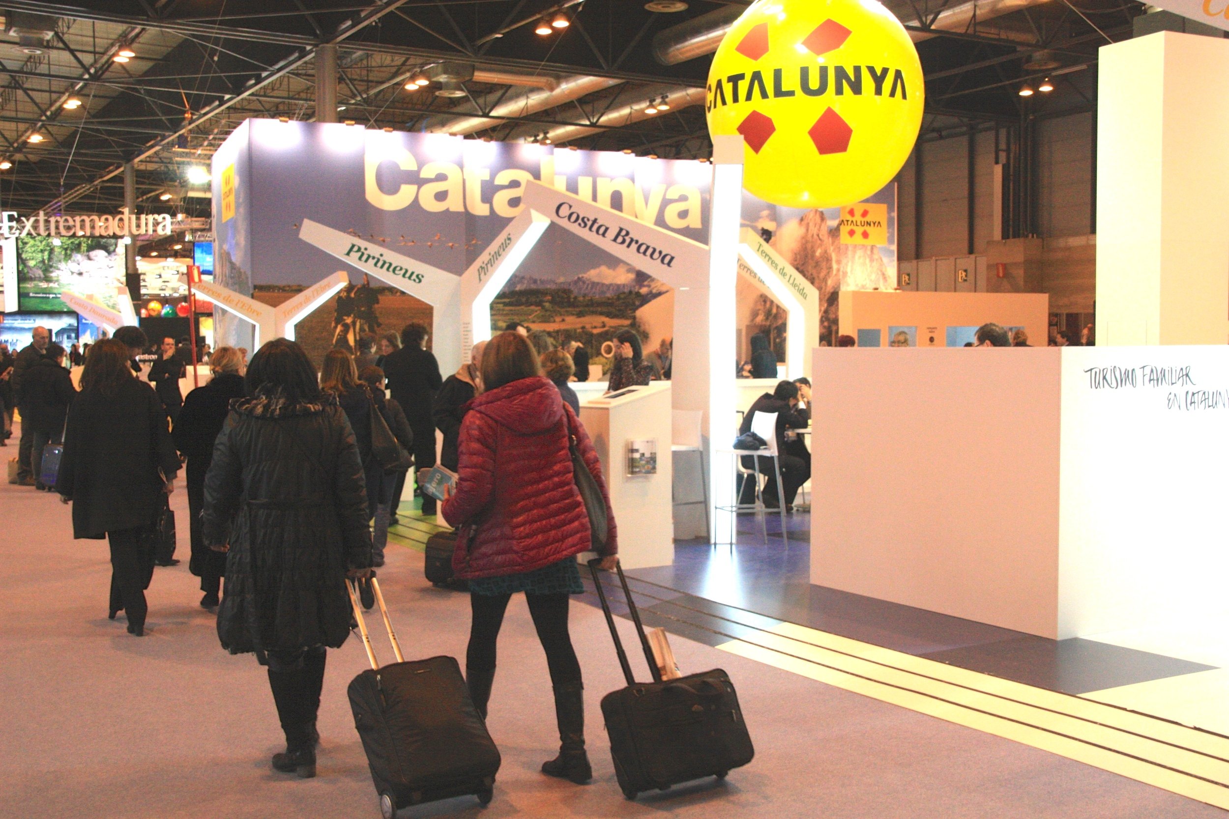 El estand de Cataluña a Fitur