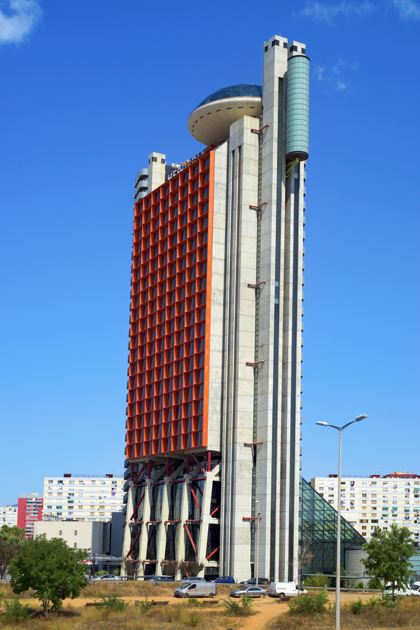 El hotel Hesperia Tower de l'Hospitalet de Llobregat El hotel Hesperia Tower de l'Hospitalet de Llobregat