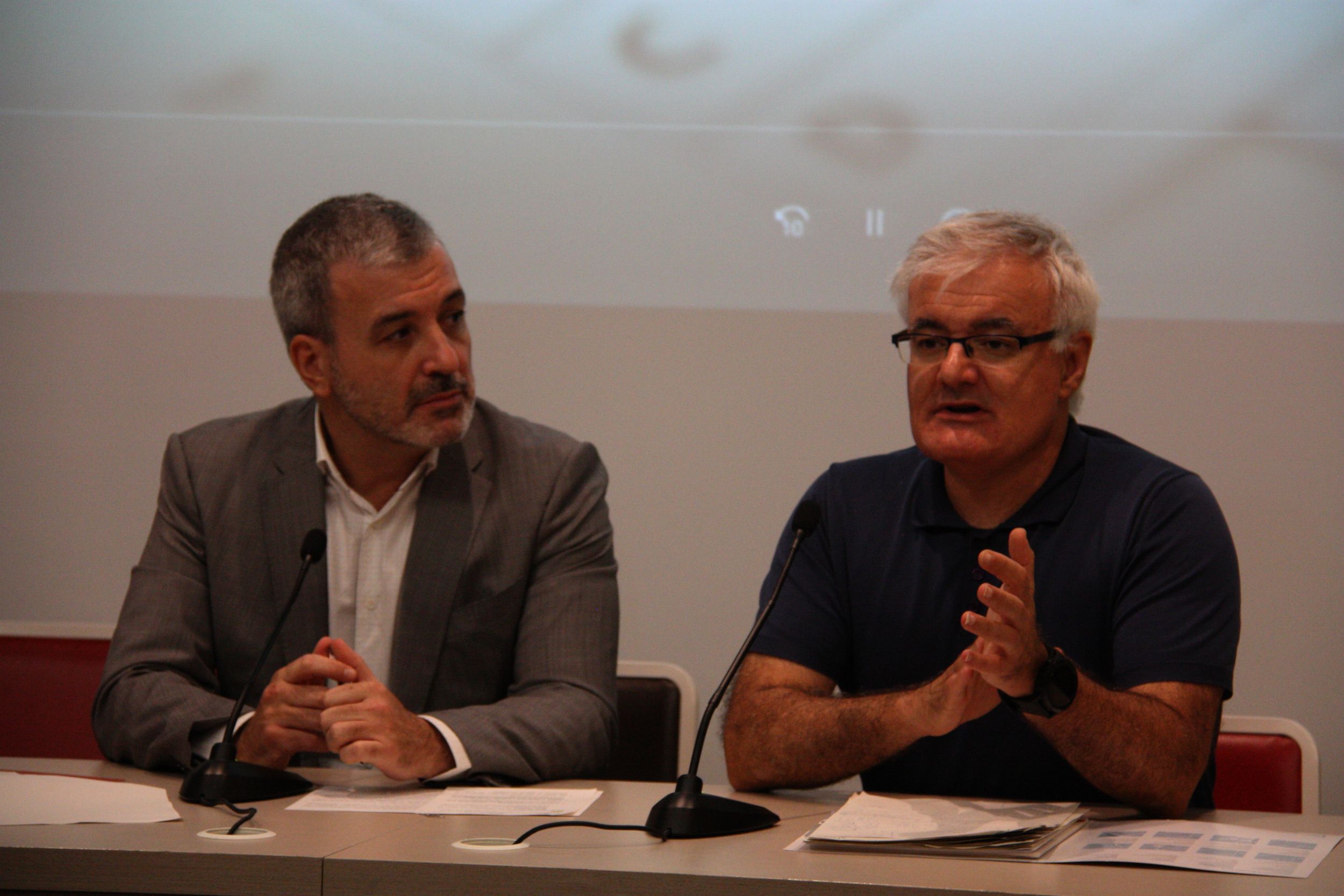 El Tinent d’Alcaldia, Jaume Collboni, i el Director Executiu de Foment d’Estratègies d’Ocupació de Barcelona Activa, Paco Ramos | ACN El Tinent d’Alcaldia, Jaume Collboni, i el Director Executiu de Foment d’Estratègies d’Ocupació de Barcelona Activa, Paco Ramos | ACN