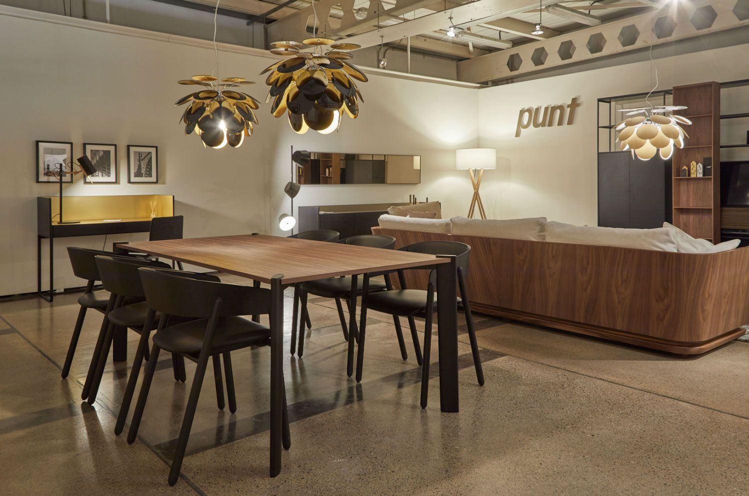 El showroom de Punto Amuebles