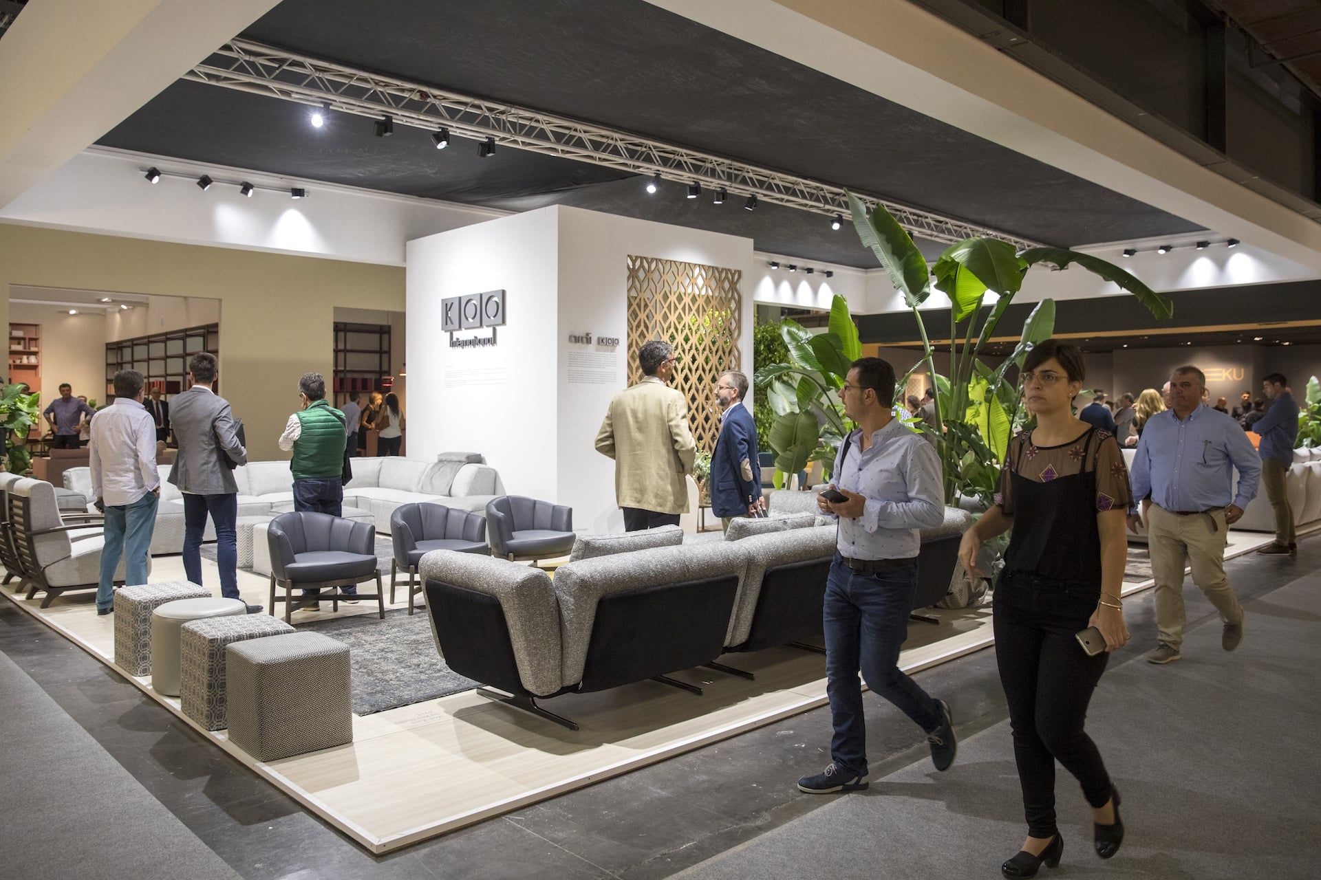 La feria Hàbitat concentra la força de el sector del mueble a València La feria Hàbitat concentra la força de el sector del mueble a València