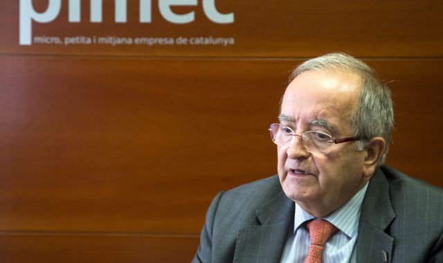 El president de Pimec, Josep González | Àngel Bravo