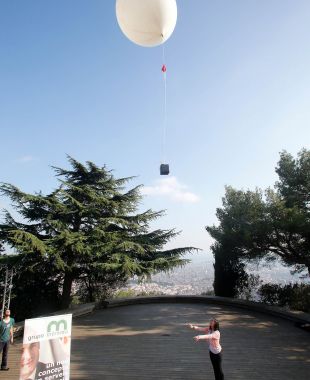 Un dels serveis de Mémora és l'opció d'enviar les cendres a l'estratosfera