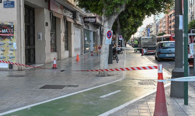 Els nous carrils-bici que s'estan creant a Primat Reig i la zona del Port | Ajuntament de València