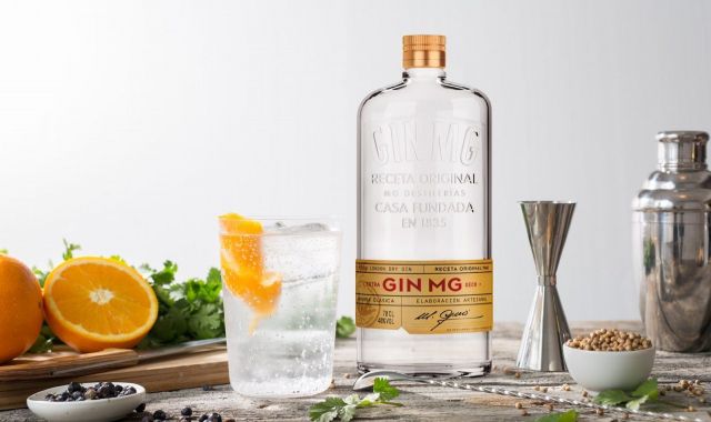 Una ampolla del Gin MG tradicional | Cedida