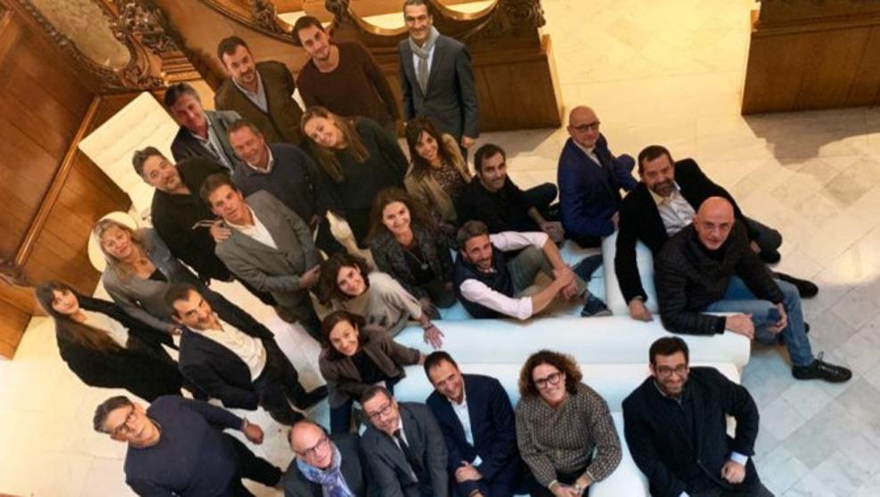 La nueva junta directiva del Club Marketing Barcelona |Cedida