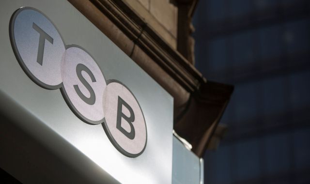 El cartel de una sucursal de TSB, la filial de Banc Sabadell en el Reino Unido | ACN