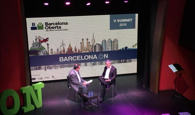 El primer tinent d'alcalde de Barcelona durant la V Summit