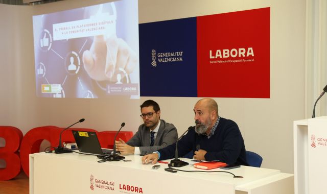 Todolí i Nomdedéu en la presentació a Labora | GVA 