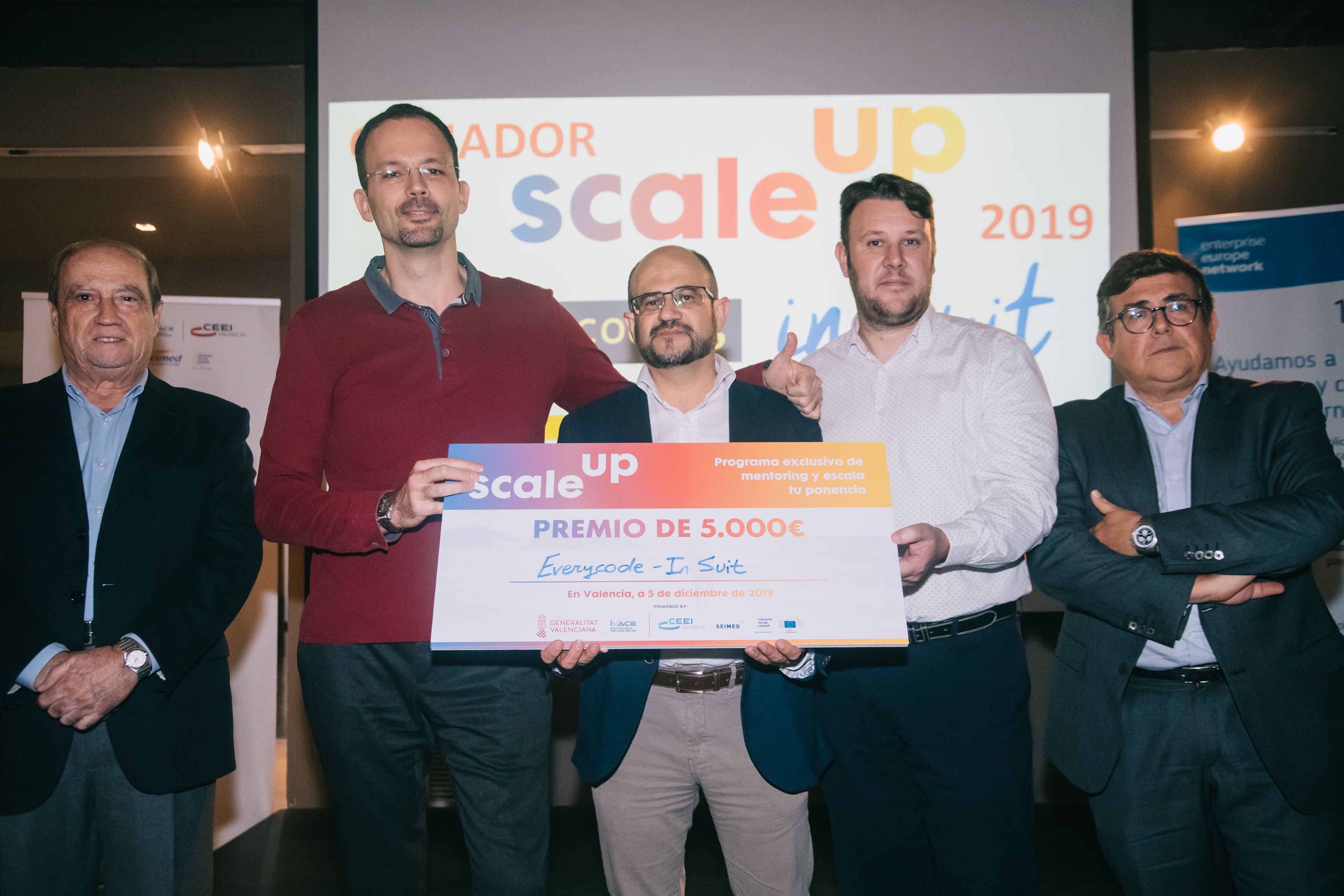 L'equip d'Everycode, empresa guanyadora | Cedida