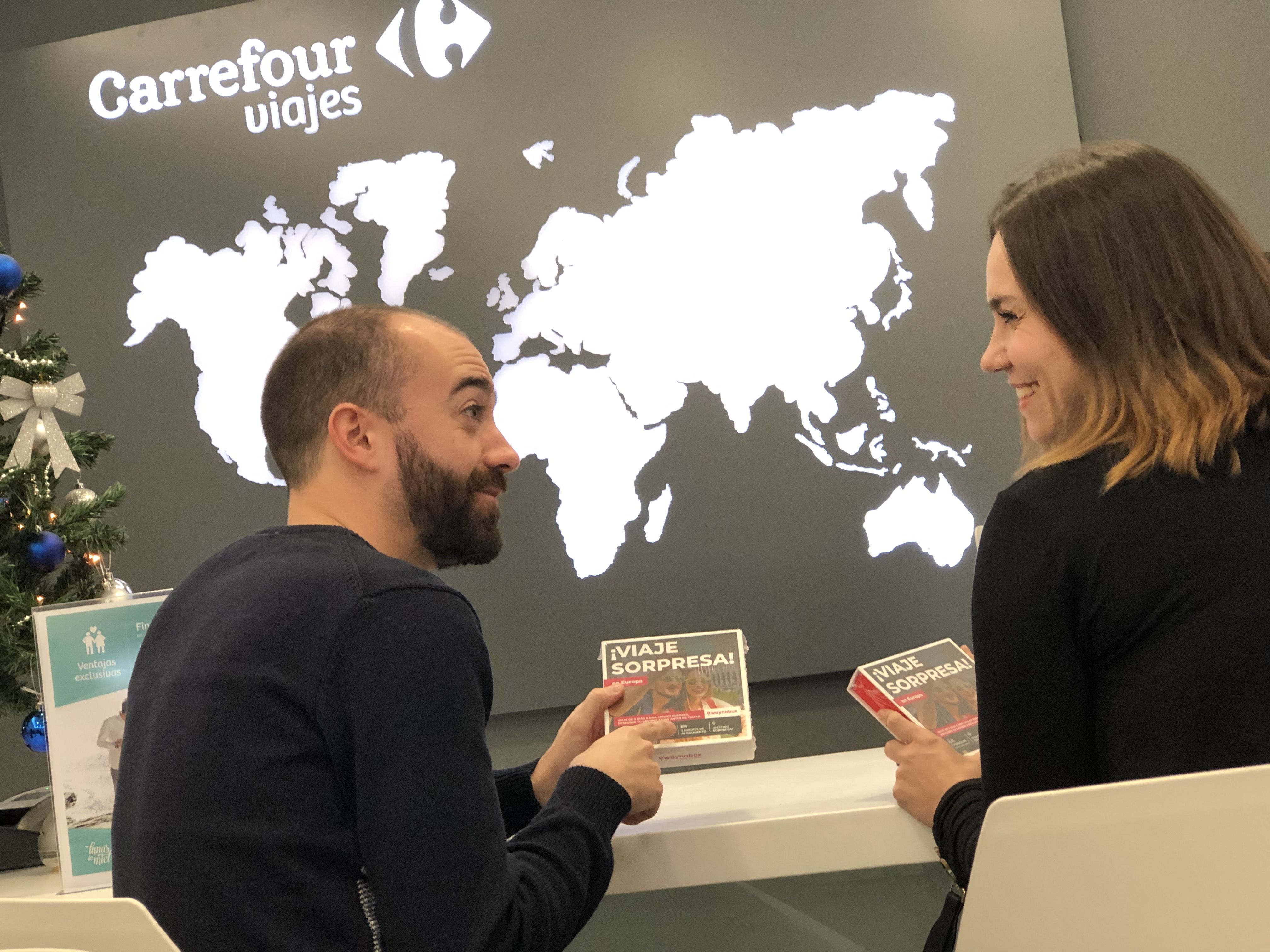 Waynabox vendrà sus viajes sorprendida a Carrefour Viajes | Cedida