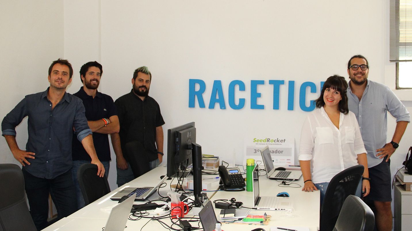El equipo de Racetick, la plataforma de 'ticketing' para acontecimientos deportivos | Cedida El equipo de Racetick, la plataforma de 'ticketing' para acontecimientos deportivos | Cedida