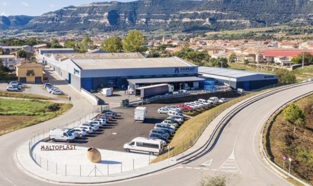 L'exterior de la planta d'Altoplast a Hostalets de Balenyà | Cedida