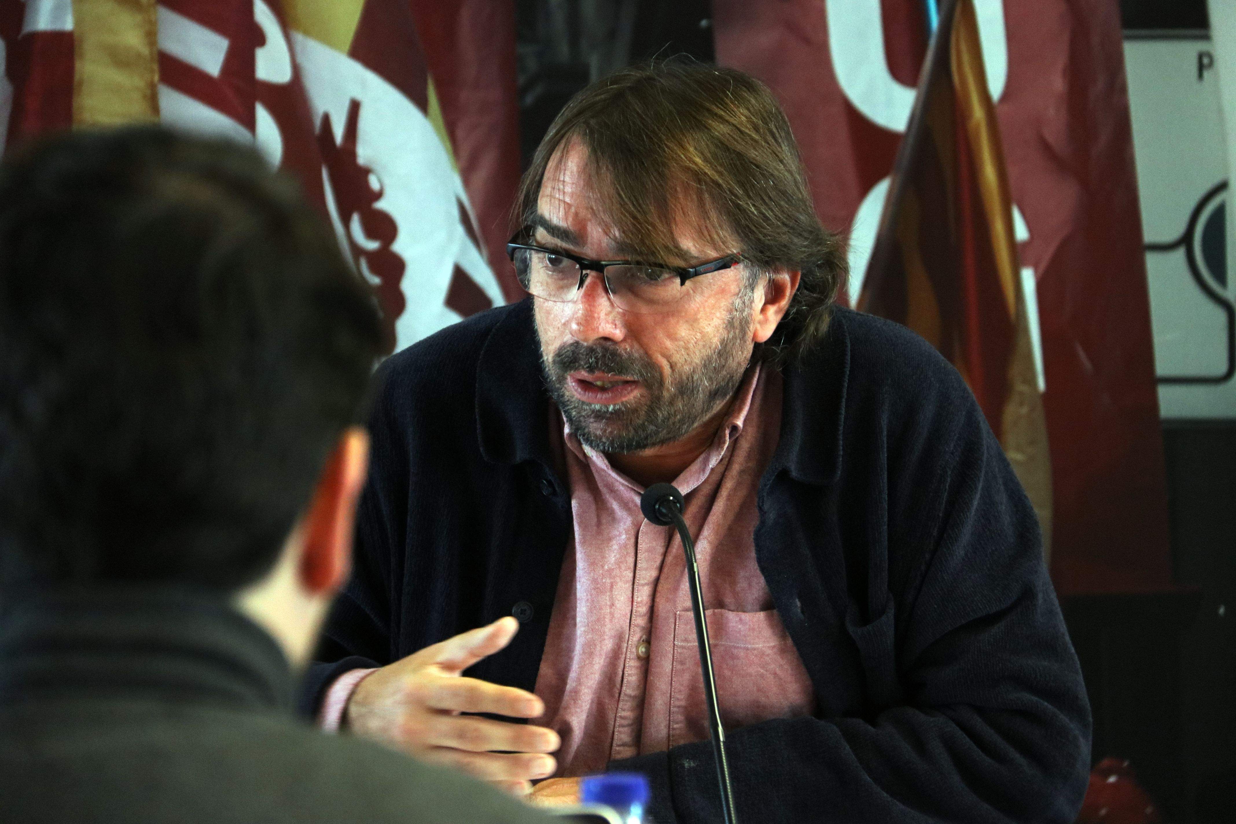 Camil Ros, secretario general de UGT Cataluña