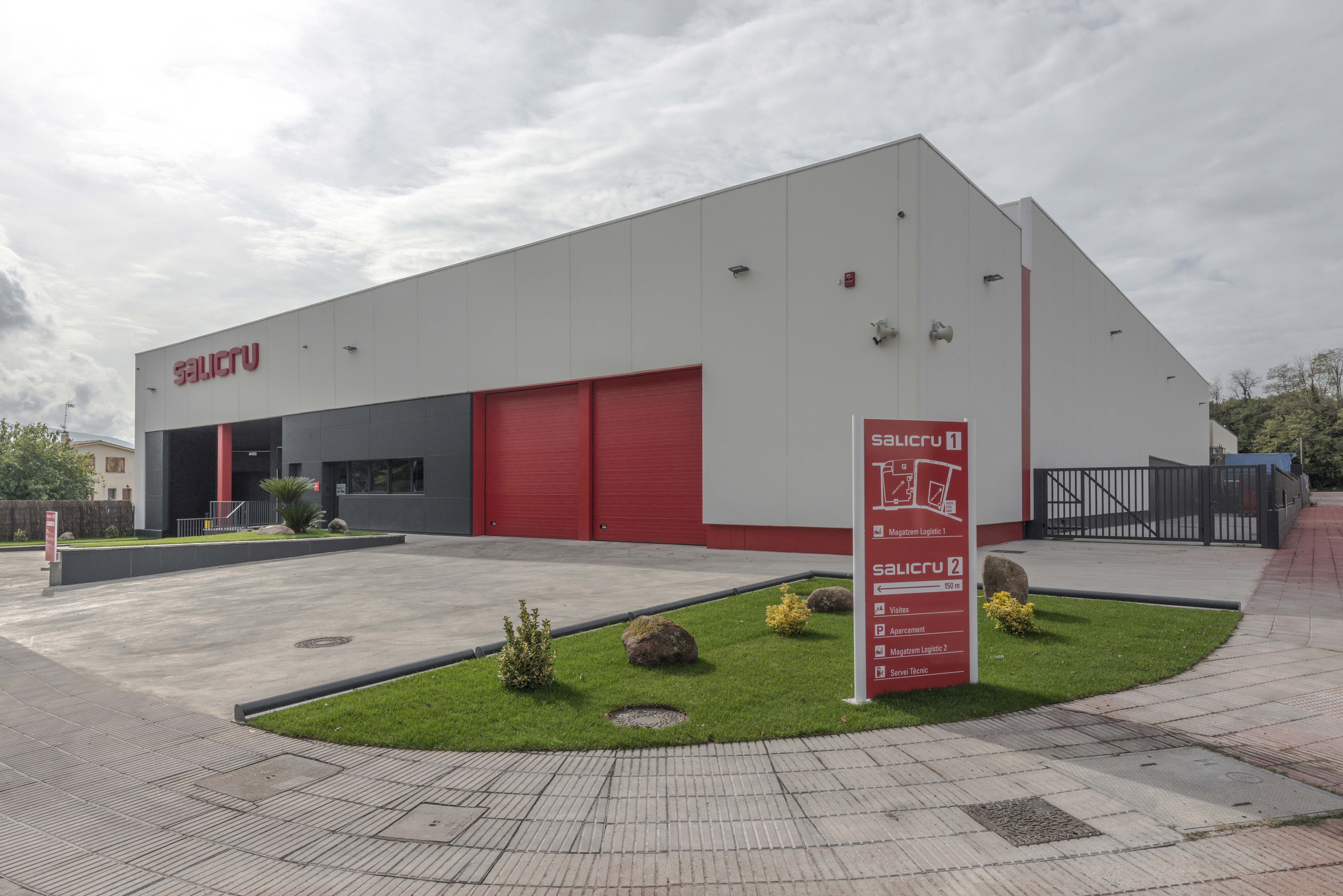 El exterior del nuevo almacén de Salicru en Santa Maria de Palautordera | Europa Press El exterior del nuevo almacén de Salicru en Santa Maria de Palautordera | Europa Press