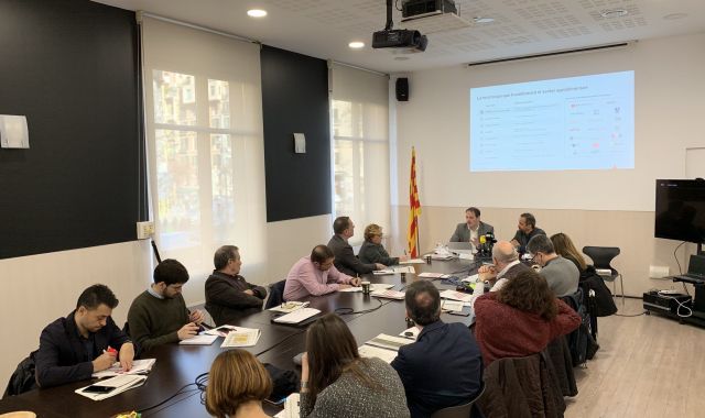 La presentació de l'estudi sobre el sector agroalimentari de Catalunya