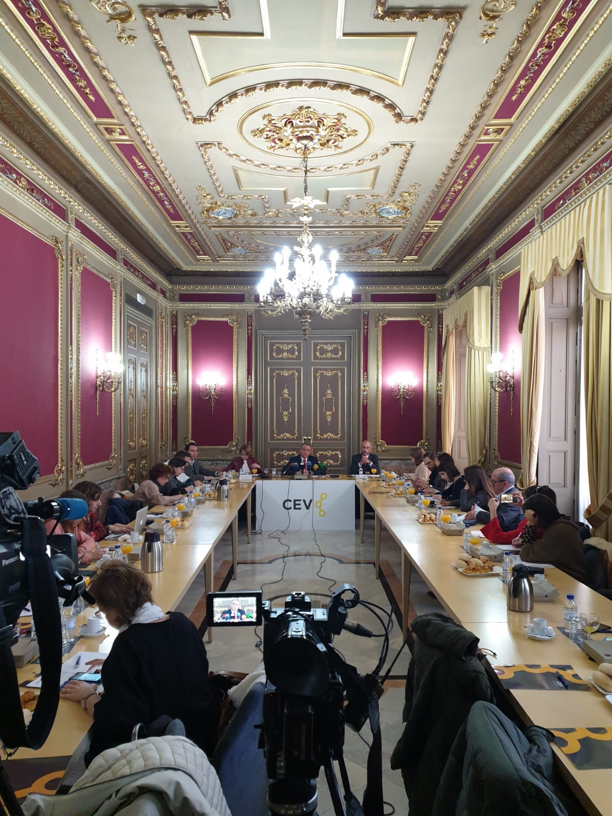 Roda de premsa de la CEV | Cedida