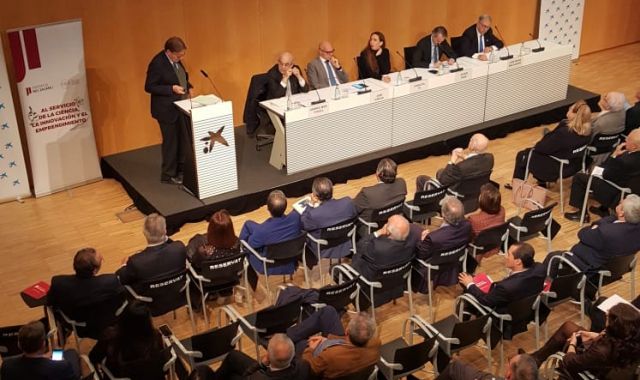 La taula rodona sobre empresa i ciència organitzada per la fundació Premis Rei Jaume I | Cedida