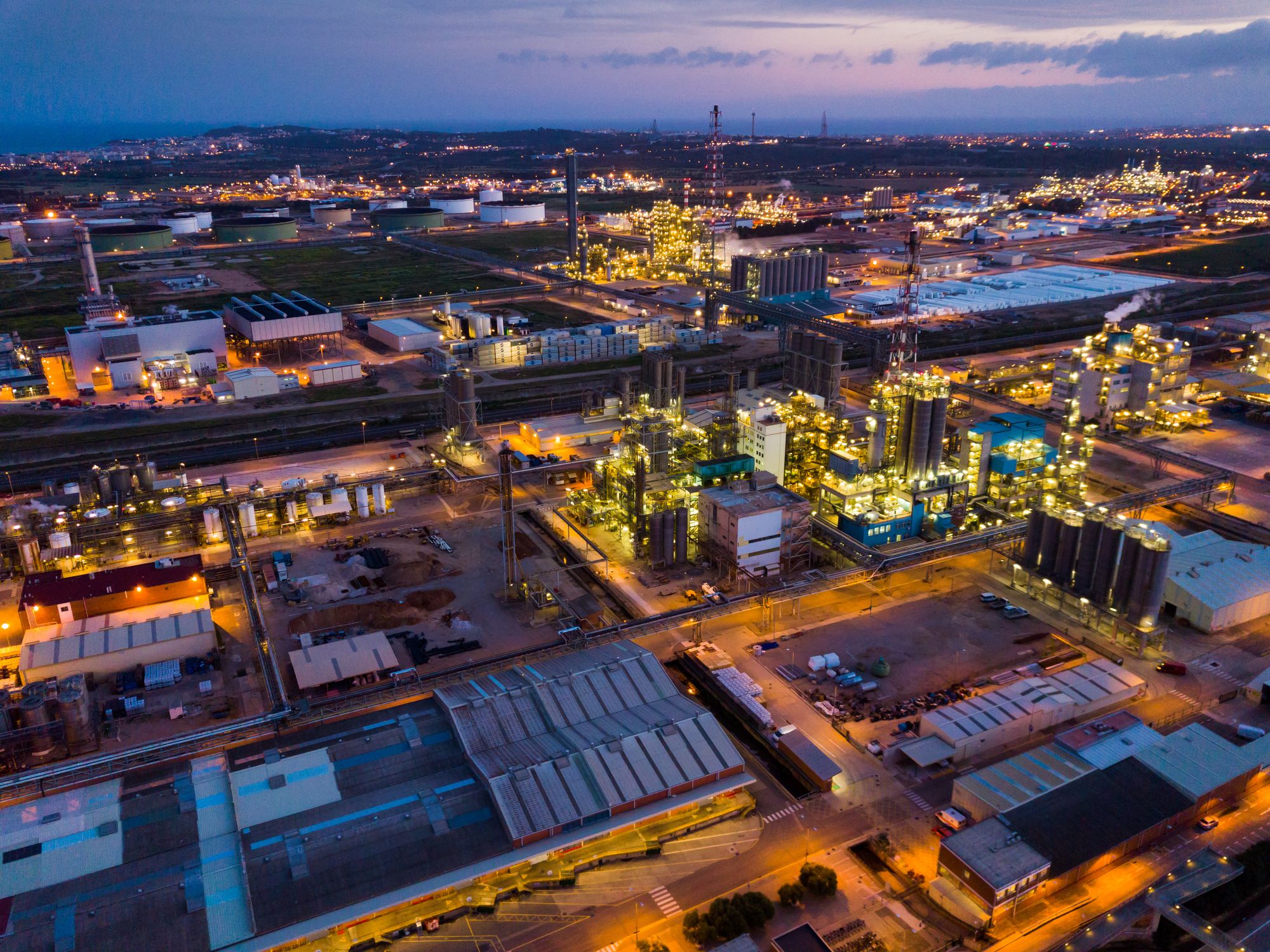 Planta química de Tarragona iStock Planta química de Tarragona iStock