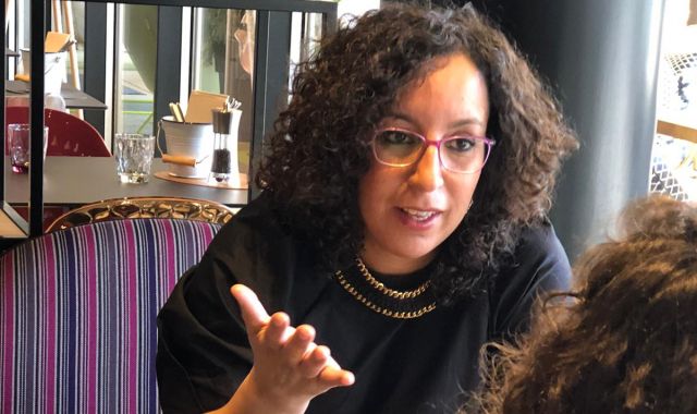 Najat El Hachmi en una conversa amb VIA Empresa el 6 de març del 2020 | Cornellà Creació
