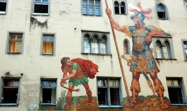 David Goliat a Regensburg