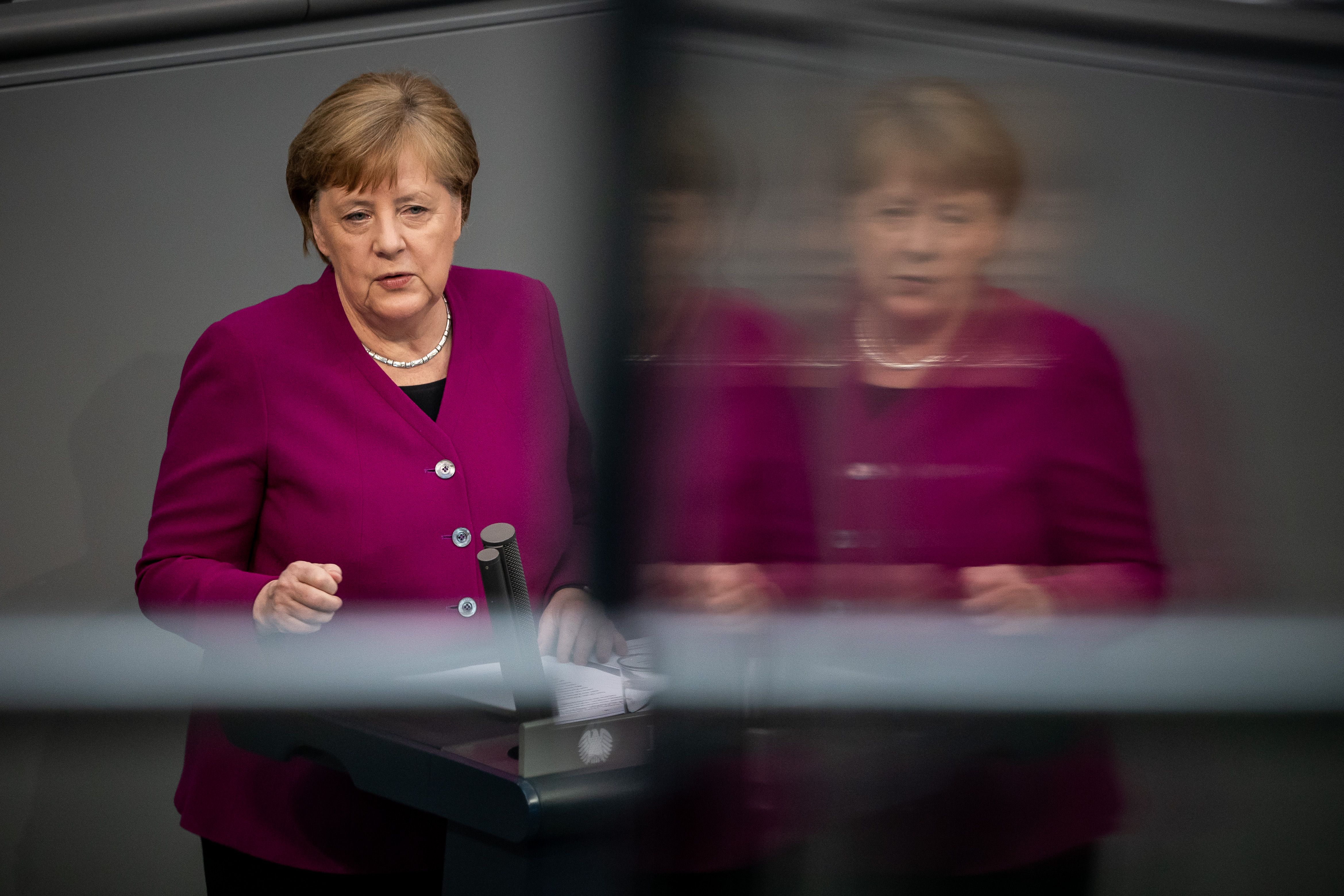Comparecencia de la cancillera Angela Merkel en plena crisis de la covid-19 | EP Comparecencia de la cancillera Angela Merkel en plena crisis de la covid-19 | EP