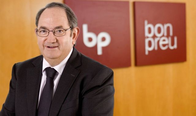 Joan Font és el president de Bon Preu | Cedida