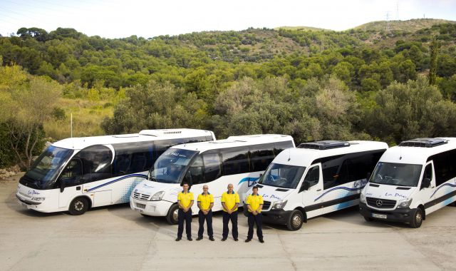 Els vehicles de transport sanitari de Grup La Pau | Cedida