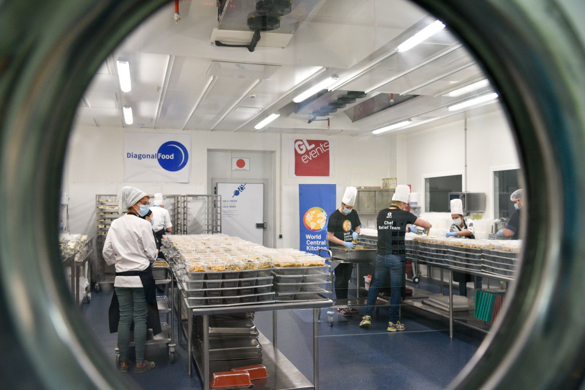 La cocina solidàría del CCIB | Cedida La cocina solidàría del CCIB | Cedida