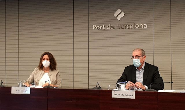 Conesa i Carbonell durant la presentació de resultats | Cedida