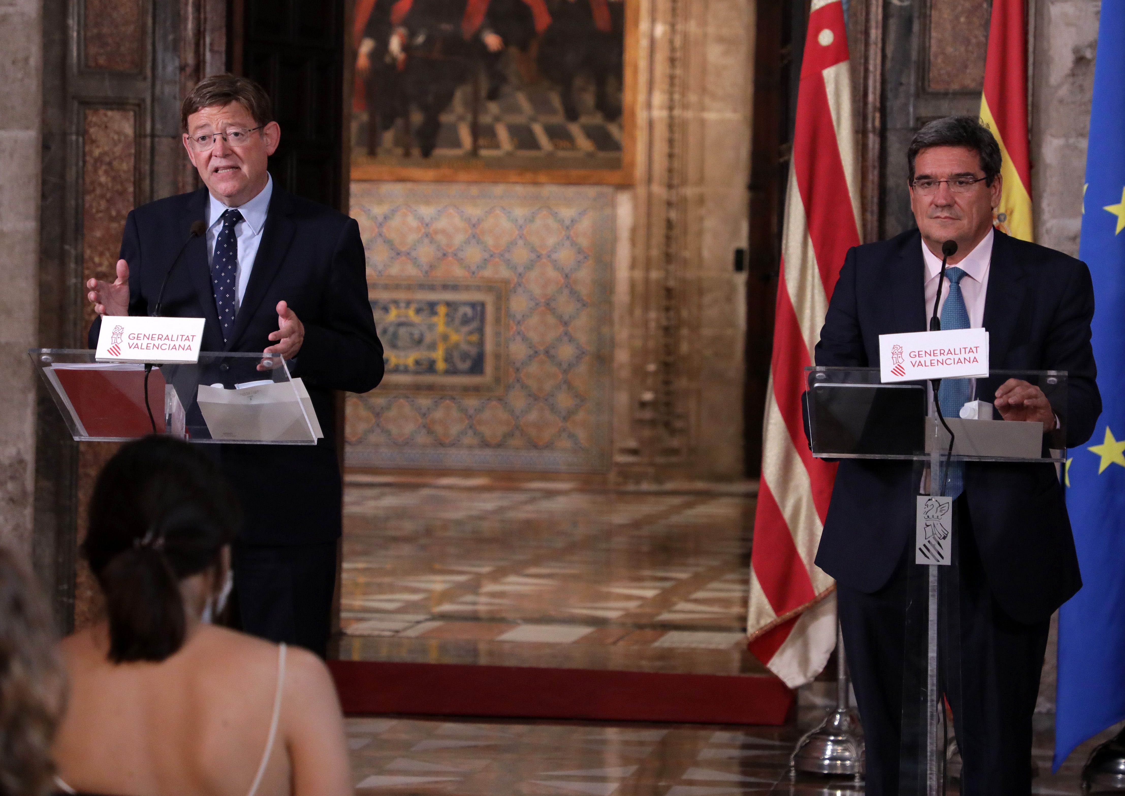 Monte y Escrivá, este jueves al Palau de la Generalitat | GVA Monte y Escrivá, este jueves al Palau de la Generalitat | GVA